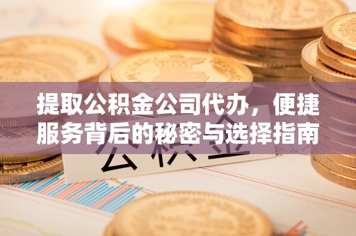 永修提取公积金公司代办，便捷服务背后的秘密与选择指南