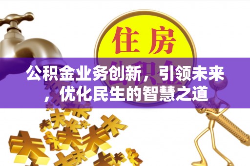 永修公积金业务创新，引领未来，优化民生的智慧之道