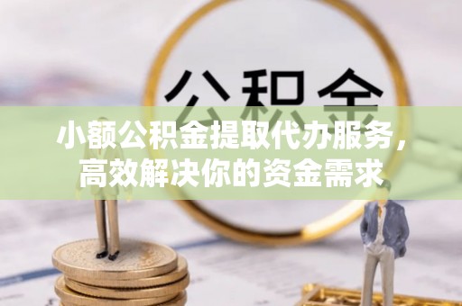 永修小额公积金提取代办服务，高效解决你的资金需求