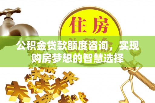 永修公积金贷款额度咨询，实现购房梦想的智慧选择