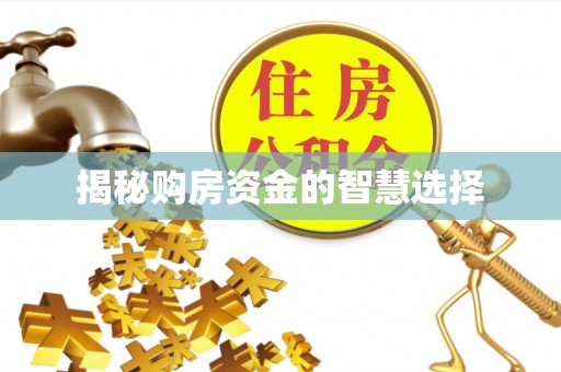 永修揭秘购房资金的智慧选择