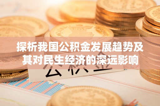 永修探析我国公积金发展趋势及其对民生经济的深远影响