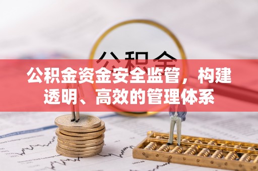 永修公积金资金安全监管，构建透明、高效的管理体系