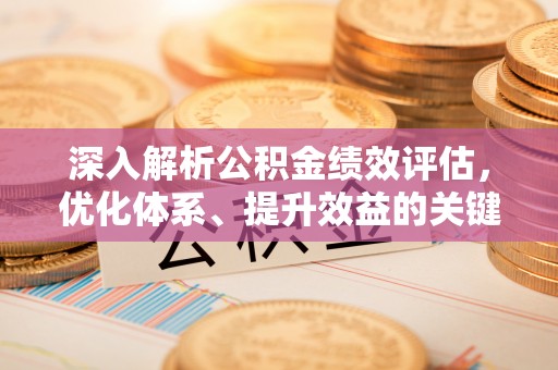 永修深入解析公积金绩效评估，优化体系、提升效益的关键路径
