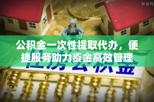 永修公积金一次性提取代办，便捷服务助力资金高效管理