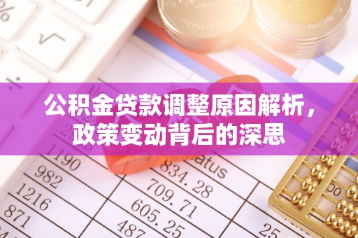永修公积金贷款调整原因解析，政策变动背后的深思