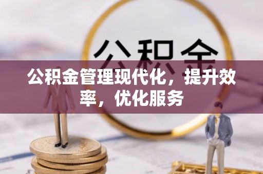 永修公积金管理现代化，提升效率，优化服务